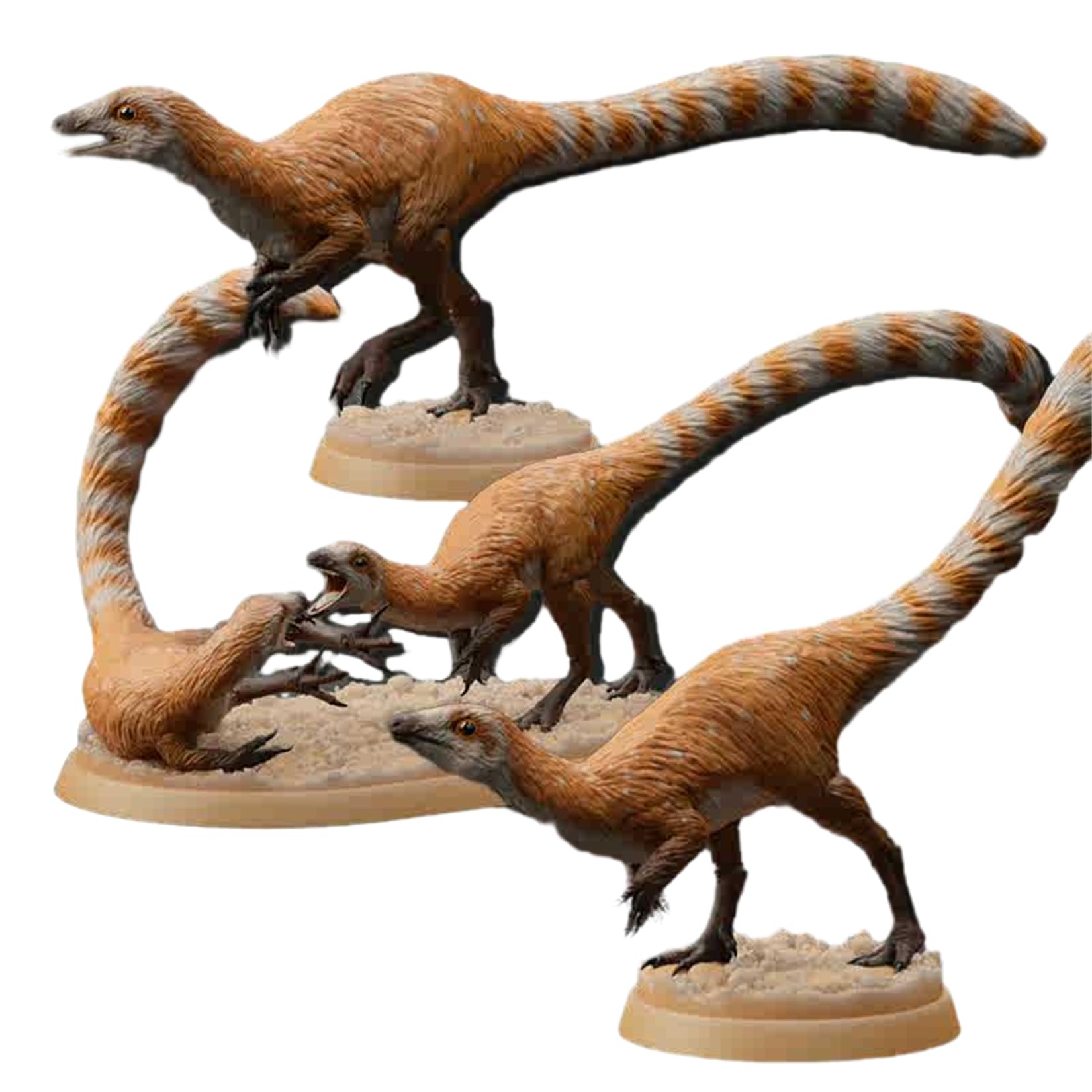 Amazon | BACALYSO | 1/10 シノサウロプテリクス フィギュア 10-12cm級